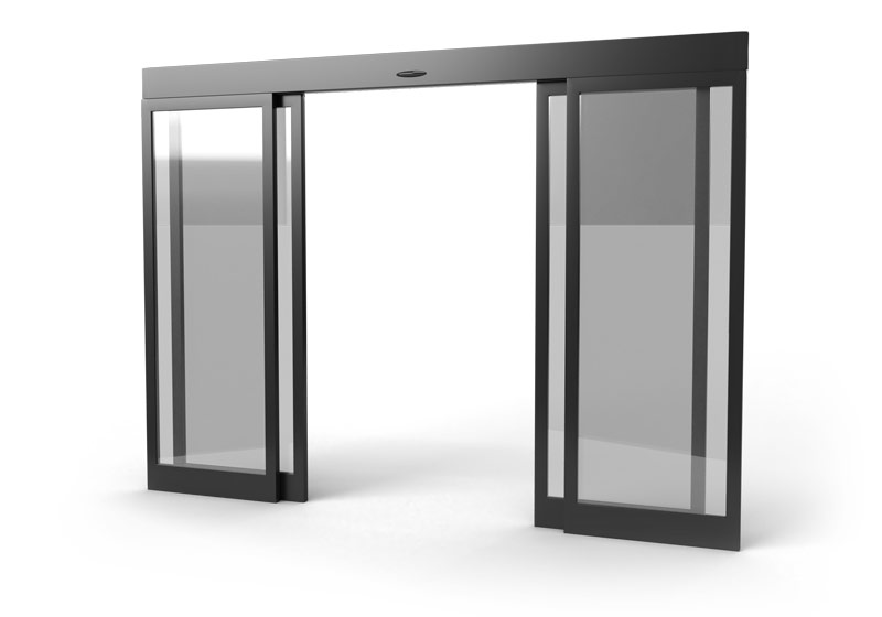 Posuvné dveře otevřené