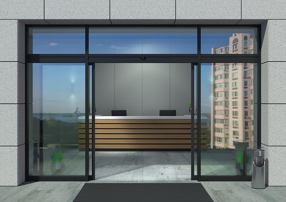 Instalace automatických posuvných dveří